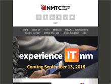 Tablet Screenshot of nmtechcouncil.org